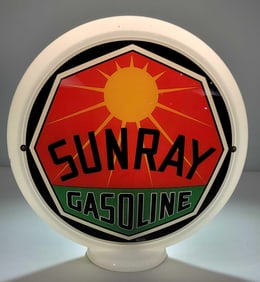 Sunray Gasoline w/Logo 13.5" Single Globe Lens (TAC)