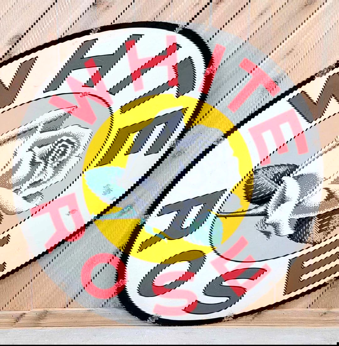 White Rose (gasoline) Porcelain Sign (48)(TAC) (1 of 7)