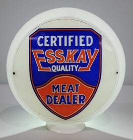 Certified Esskay Quality Meat Dealer 13.5" Single Globe Lens (TAC)