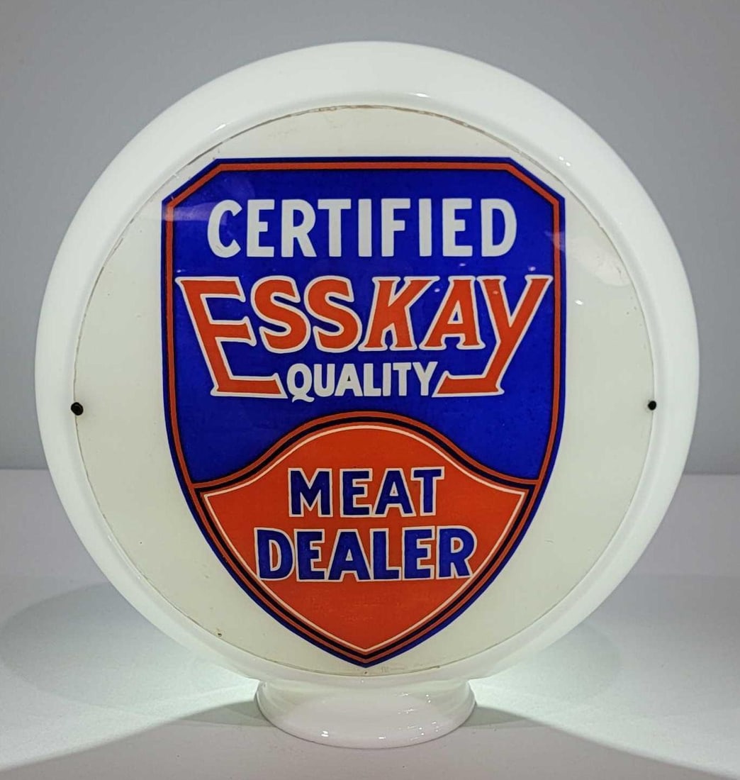 Certified Esskay Quality Meat Dealer 13.5" Single Globe Lens (TAC) (1 of 2)