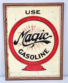 Use Magic Gasoline w/Image Metal Sign (TAC)