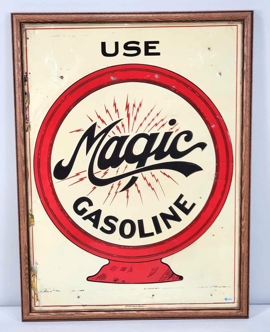 Use Magic Gasoline w/Image Metal Sign (TAC) (1 of 6)