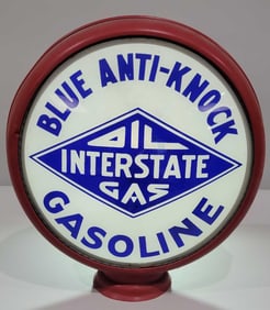 Blue Anti-Knock Gasoline 15" Single Globe Lens (TAC)