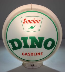 Sinclair Dino Gasoline w/Logo 13.5" Globe Lenses (TAC)