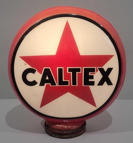 Caltex w/Star Logo 2-Piece Plastic Globe (TAC)