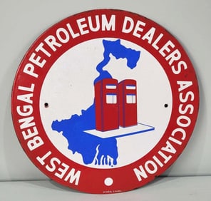 Bengal Petroleum Dealers Association Porcelain Sign (TAC)