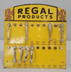Regal Products Window Crank Metal Counter-Top Point of Sale Display (TAC)