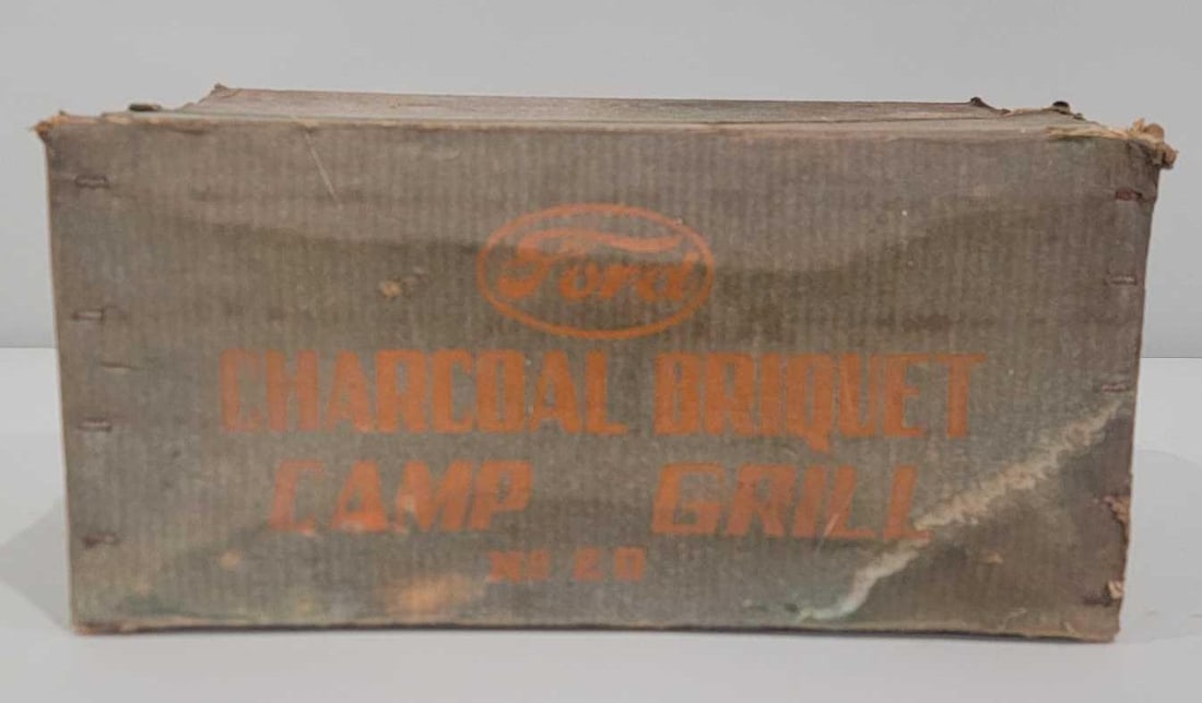 Ford Charcoal Briquet Camp Grill NIB (1 of 2)