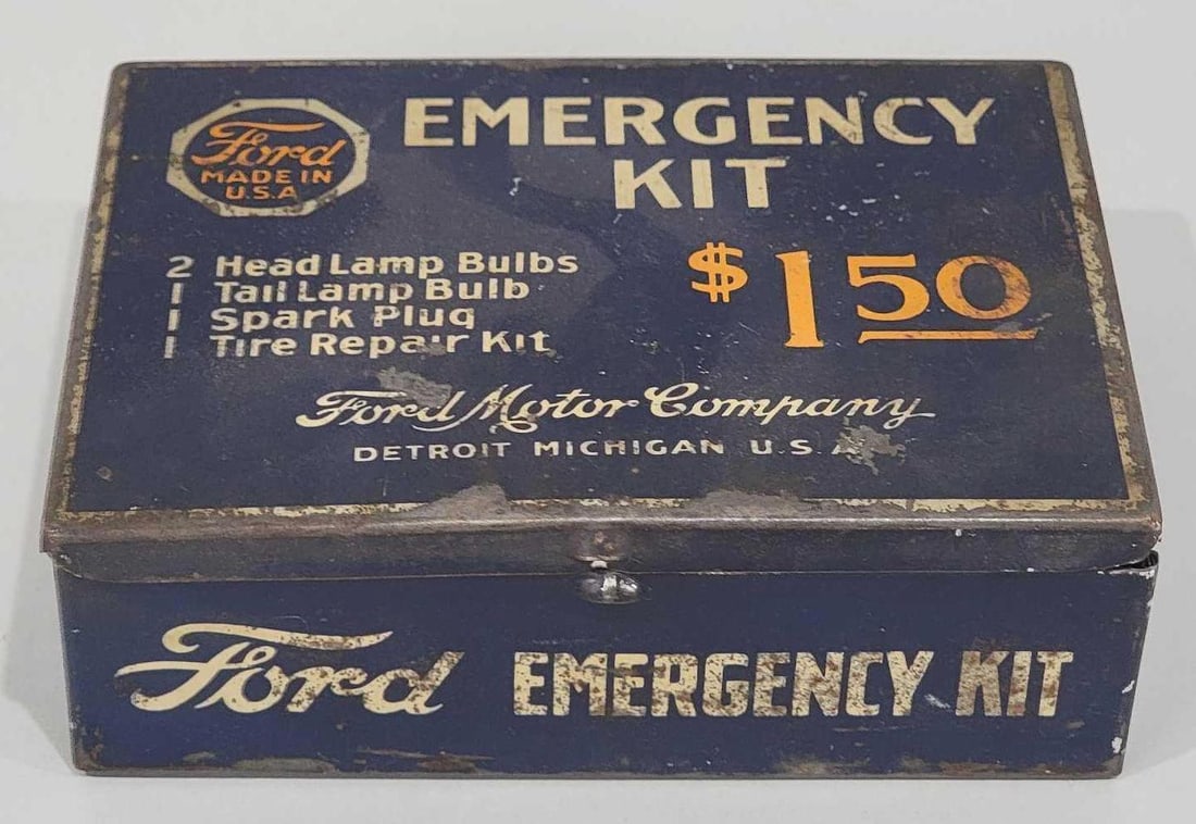 Ford Emergency Kit Metal Box (TAC) (1 of 3)