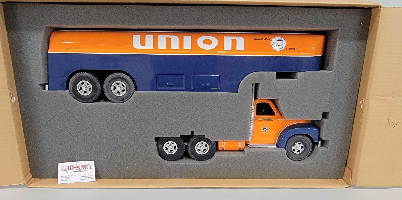 Fred Thompson Smith-Miller "B" Mack Semi & Tanker Union 76 NIB (1 of 3)