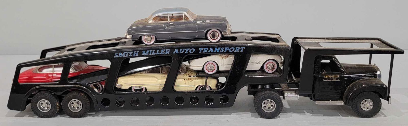 Fred Thompson Smith-Miller Auto Transport w/Cars (1 of 4)