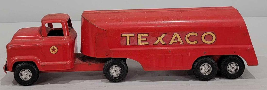 Buddy "L" Texaco Semi & Tanker Truck (1 of 3)
