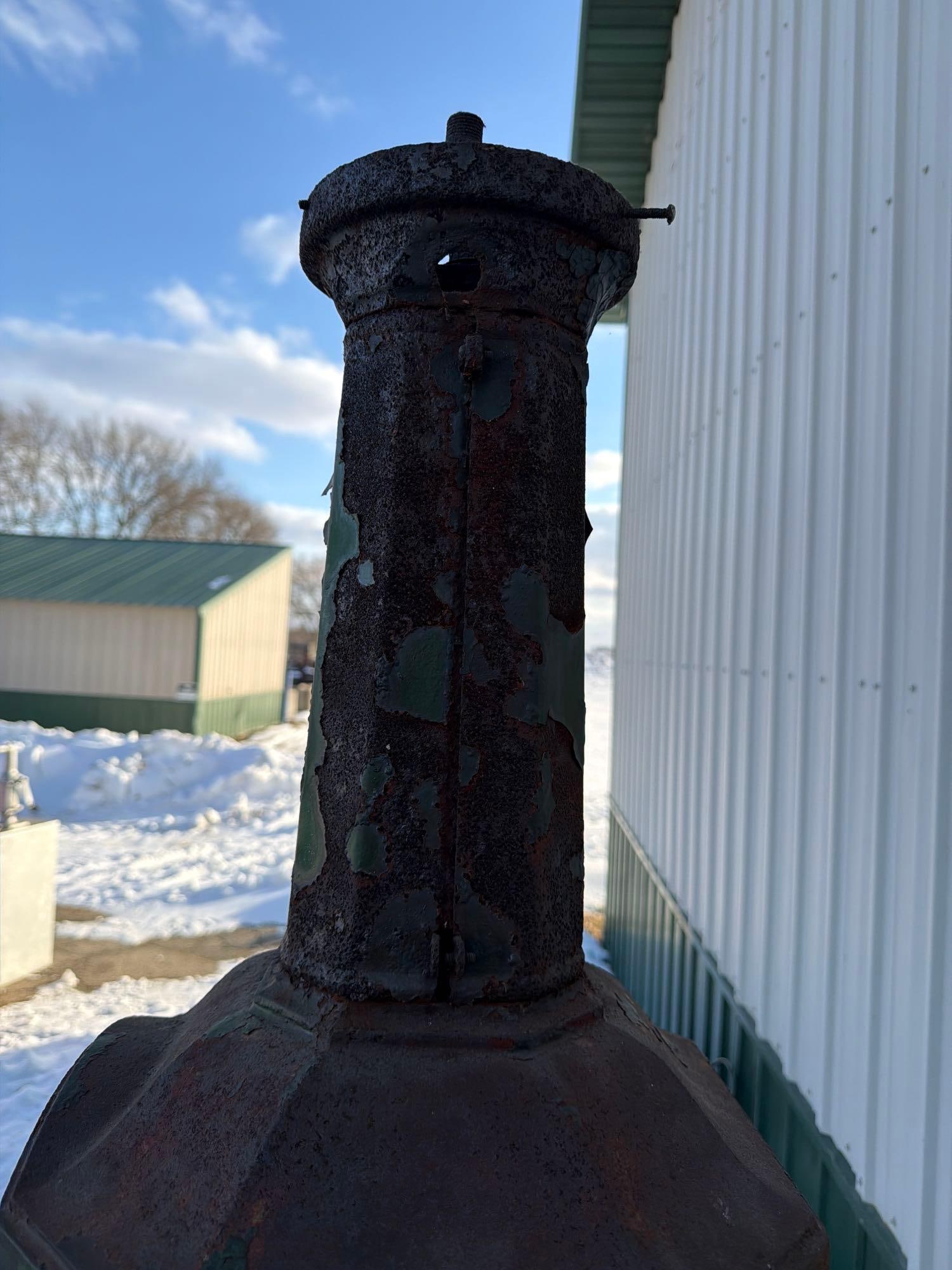 National Model #60 "Simplex" Clock Face Gas Pump - 7
