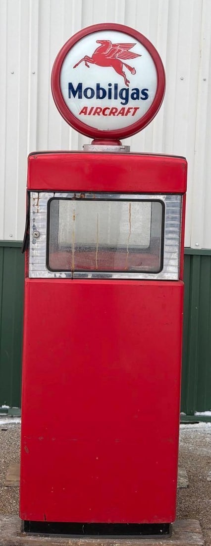 Wayne Model #500 Service Station Island Display Cabinet w/Rotator (1 of 10)