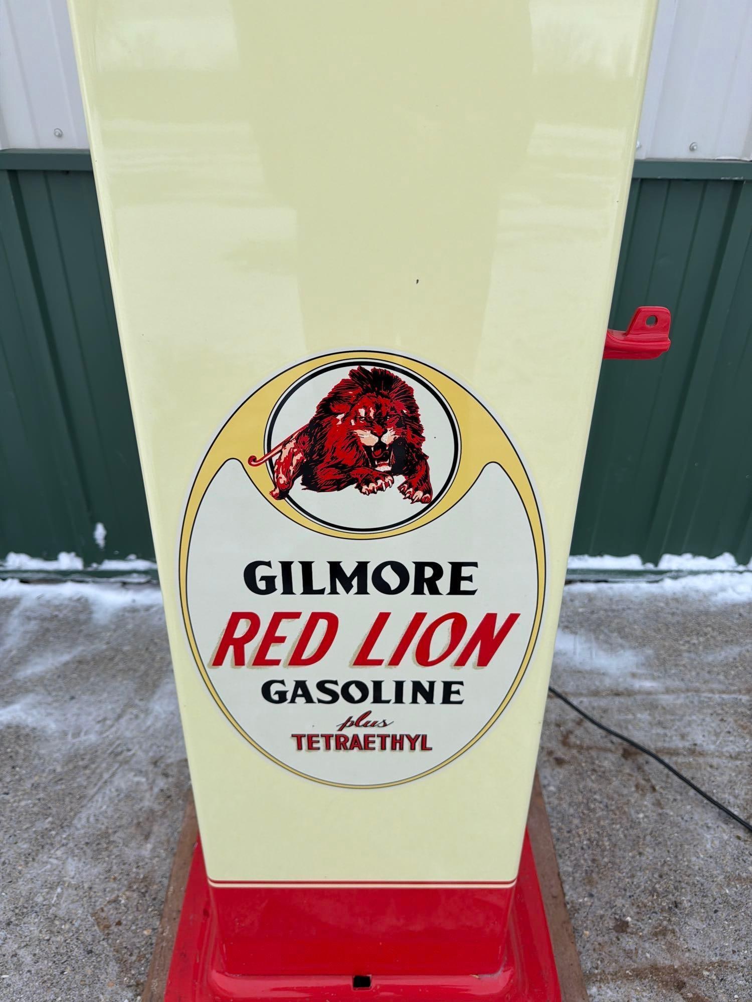 Wayne Model #800 Clock Face Gas Pump (restored) - 9