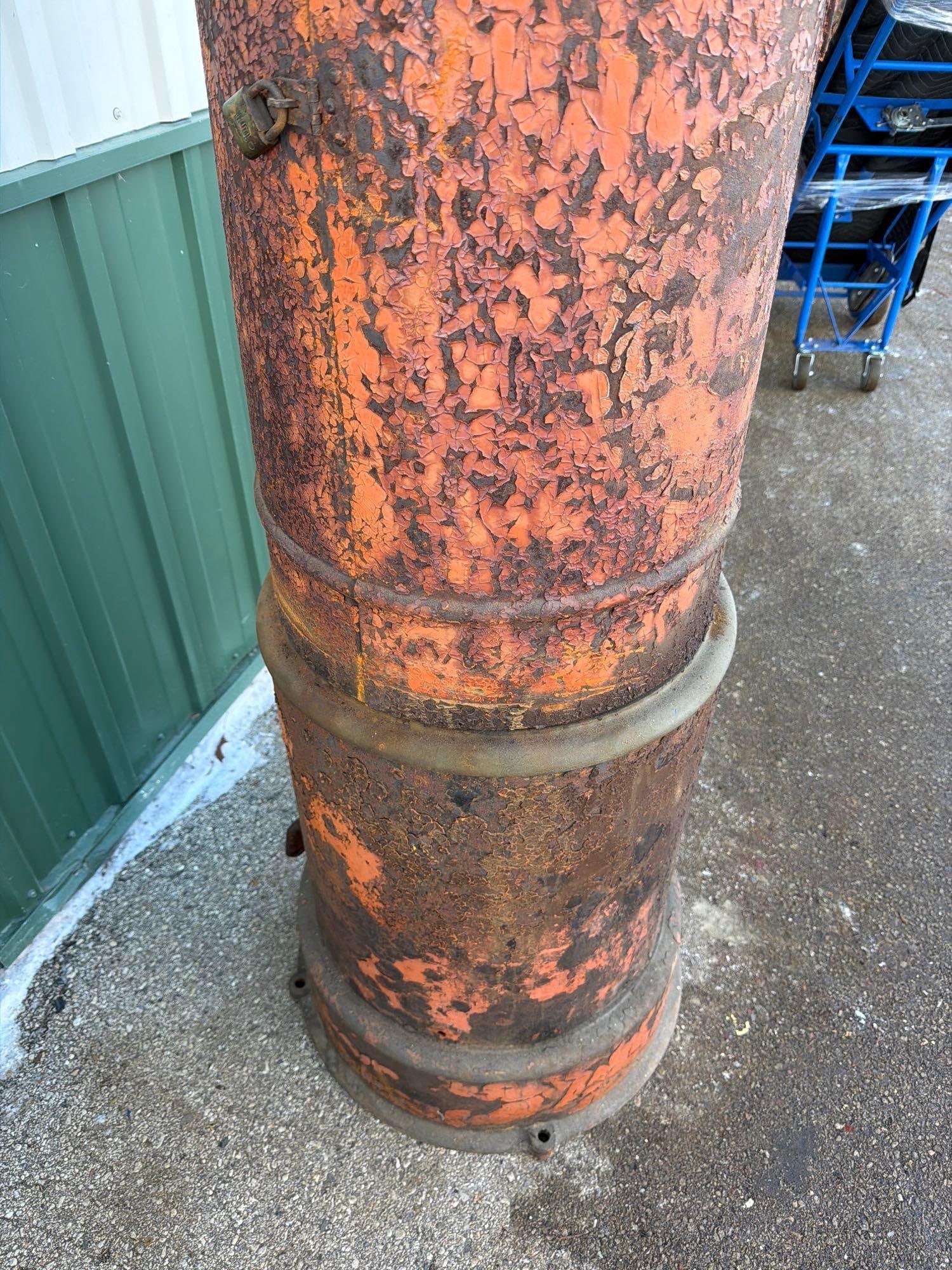 Dayton Model #100 Clock Face Gas Pump - 8