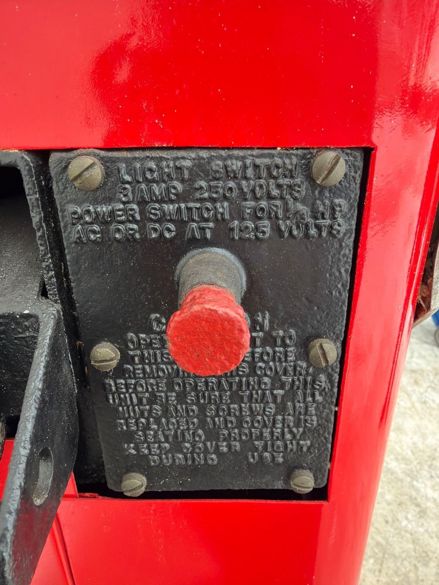 1931 Aqua Model #E-455 Clock Face Gas Pump (restored) - 5