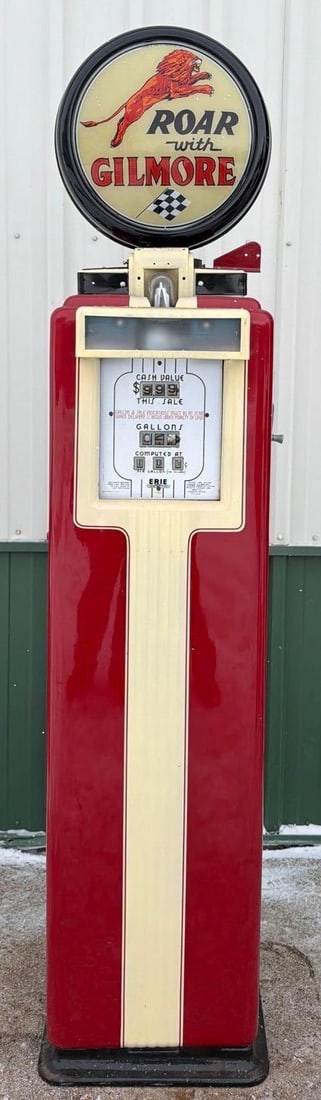 Erie Model #90 Computing Gas Pump (restored) - 11