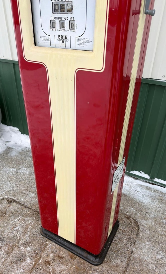 Erie Model #90 Computing Gas Pump (restored) - 14