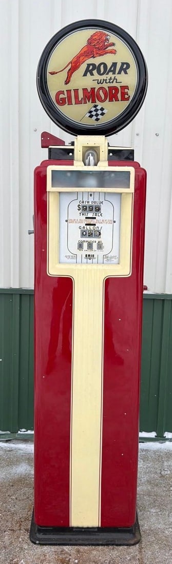 Erie Model #90 Computing Gas Pump (restored) (1 of 14)