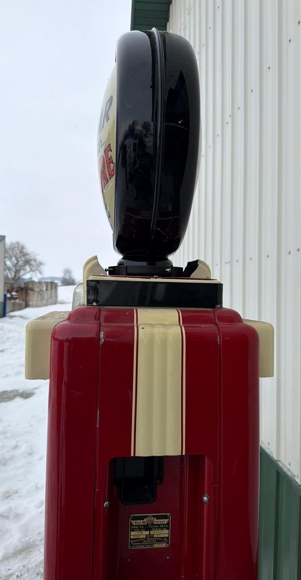 Erie Model #90 Computing Gas Pump (restored) - 9
