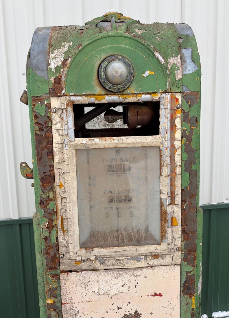 Rare 1937 Wayne Model #60-A Computing Gas Pump - 10