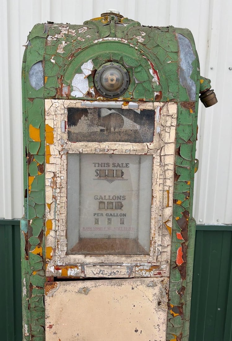 Rare 1937 Wayne Model #60-A Computing Gas Pump - 2