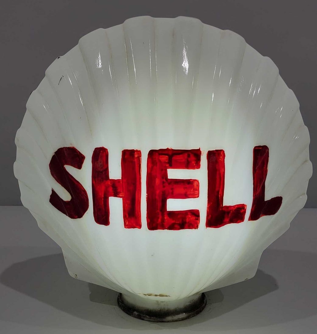 Shell OPC Milk Glass Globe (TAC) - 2