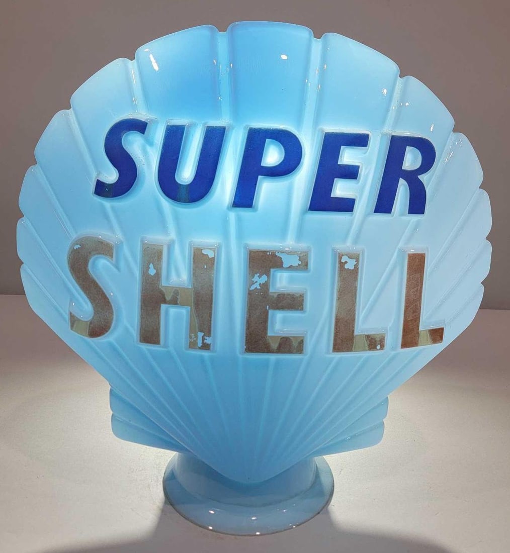 Shell OPC Milk Glass Globe (TAC) - 2