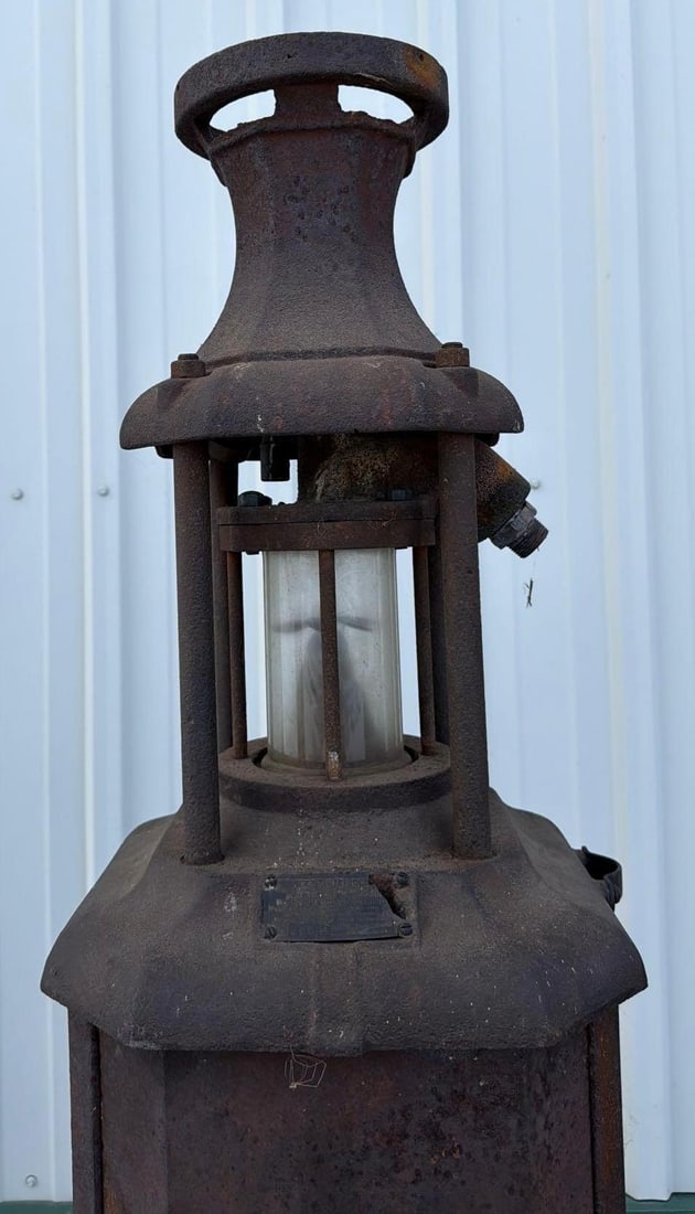 National Arcade Clock Face Gas Pump - 7