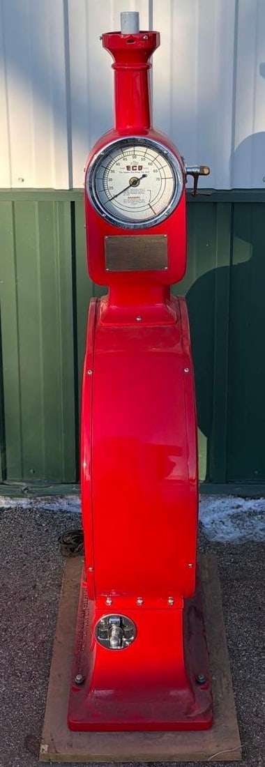 ECO Model #20 Air Meter w/Light Post (restored) (1 of 8)