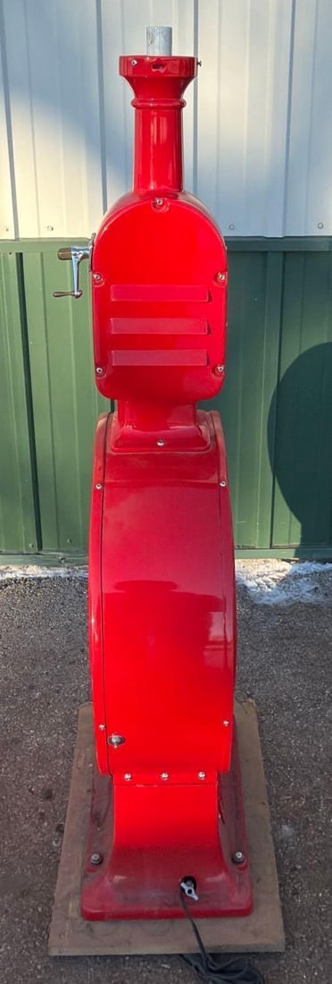 ECO Model #20 Air Meter w/Light Post (restored) - 7