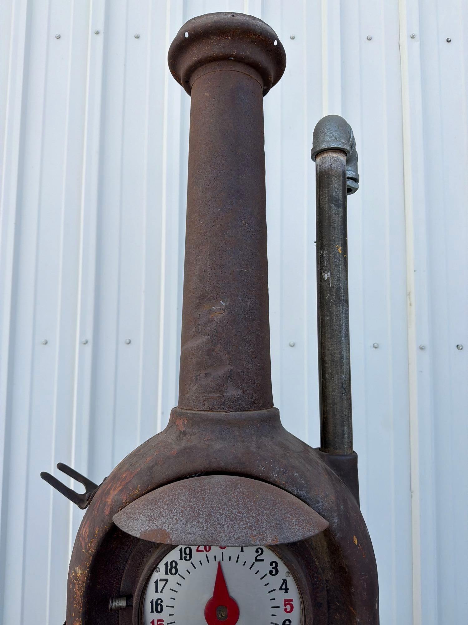 1920's Wayne Model #480 Clock Face Gas Pump - 3