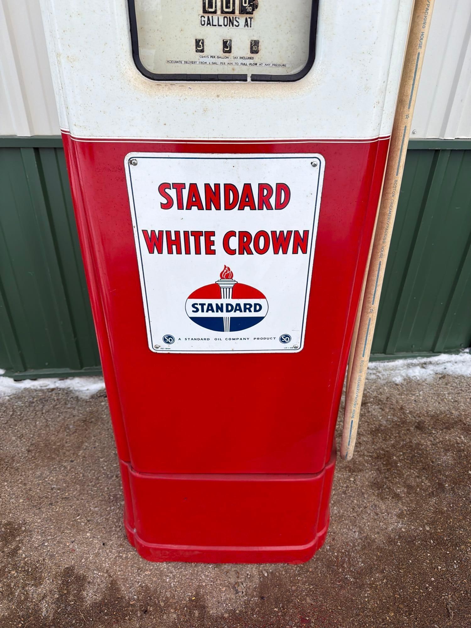 Martin & Schwartz Model #80 Tall Computing Gas Pump - 10