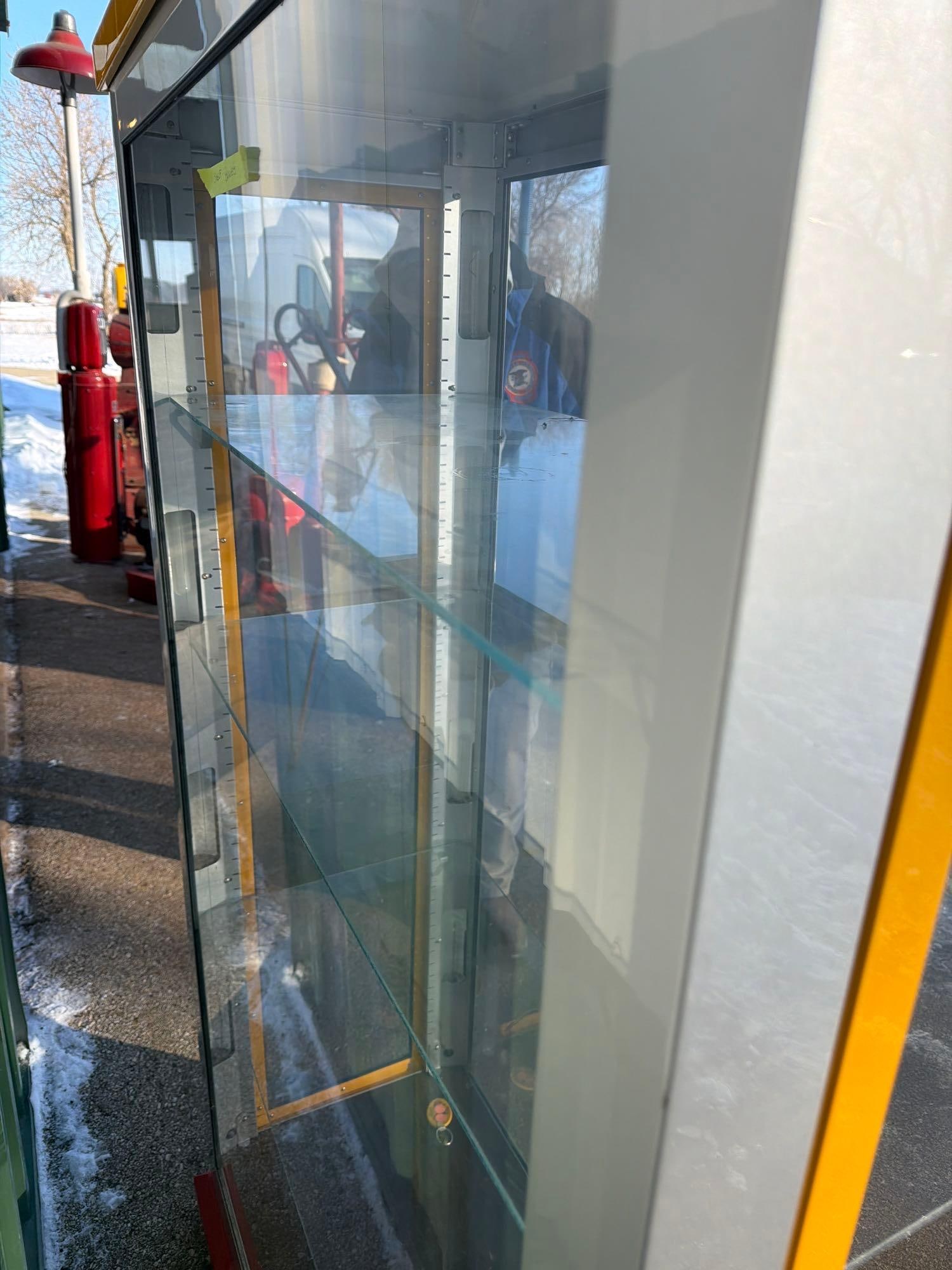 Restored Show Case on Wheels - 5