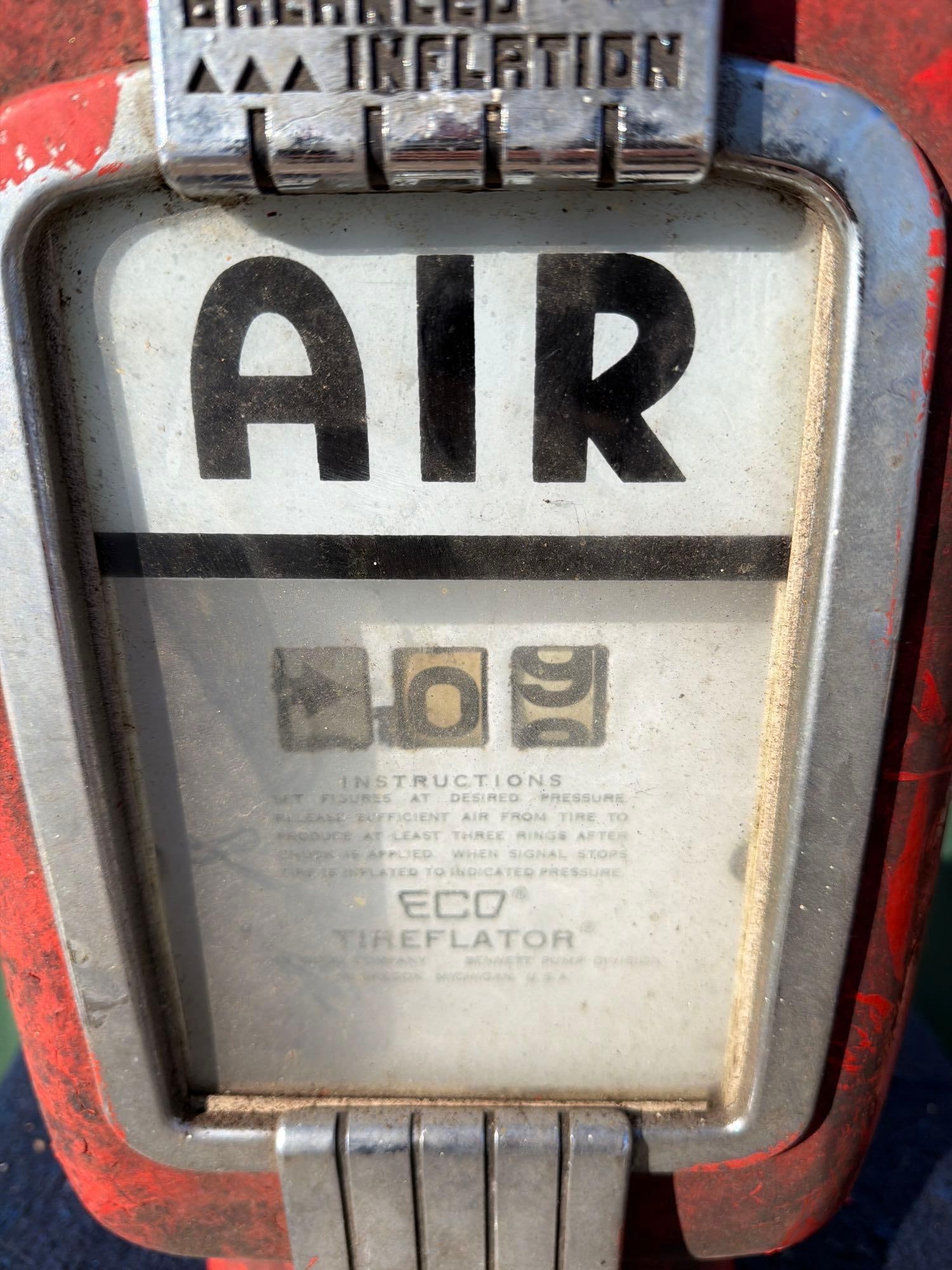 Mintex ECO Model #98 Wall Mounted Air Meter - 2