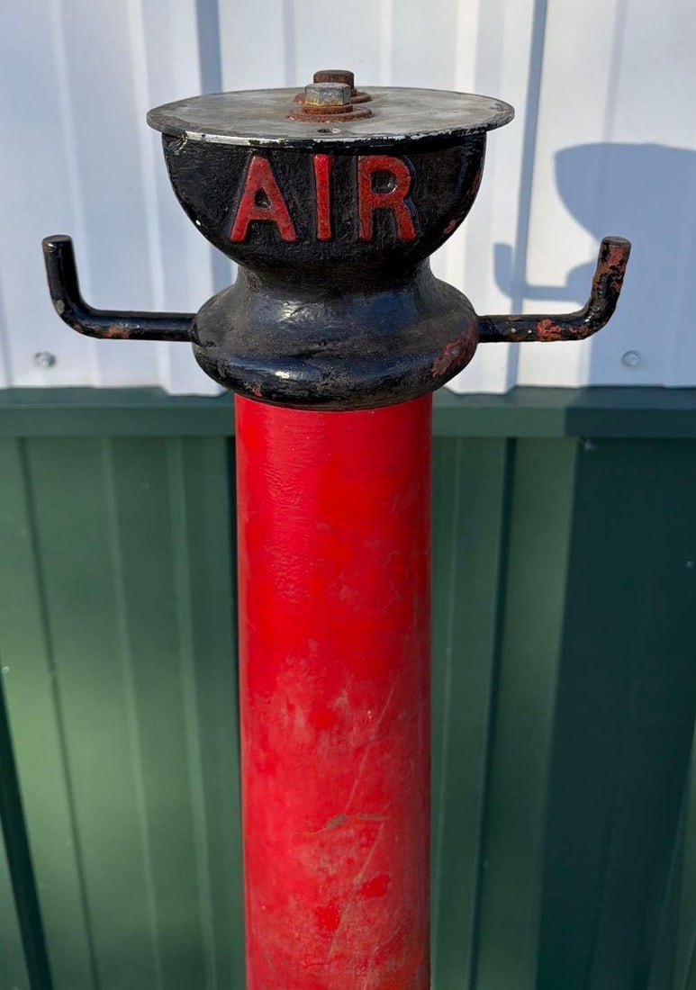 Cast Iron Air Meter Stand - 2