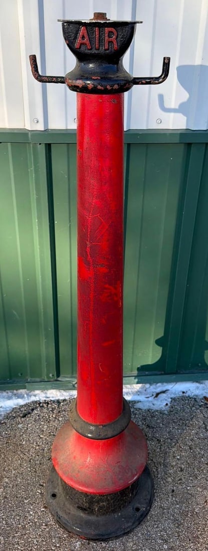 Cast Iron Air Meter Stand - 4