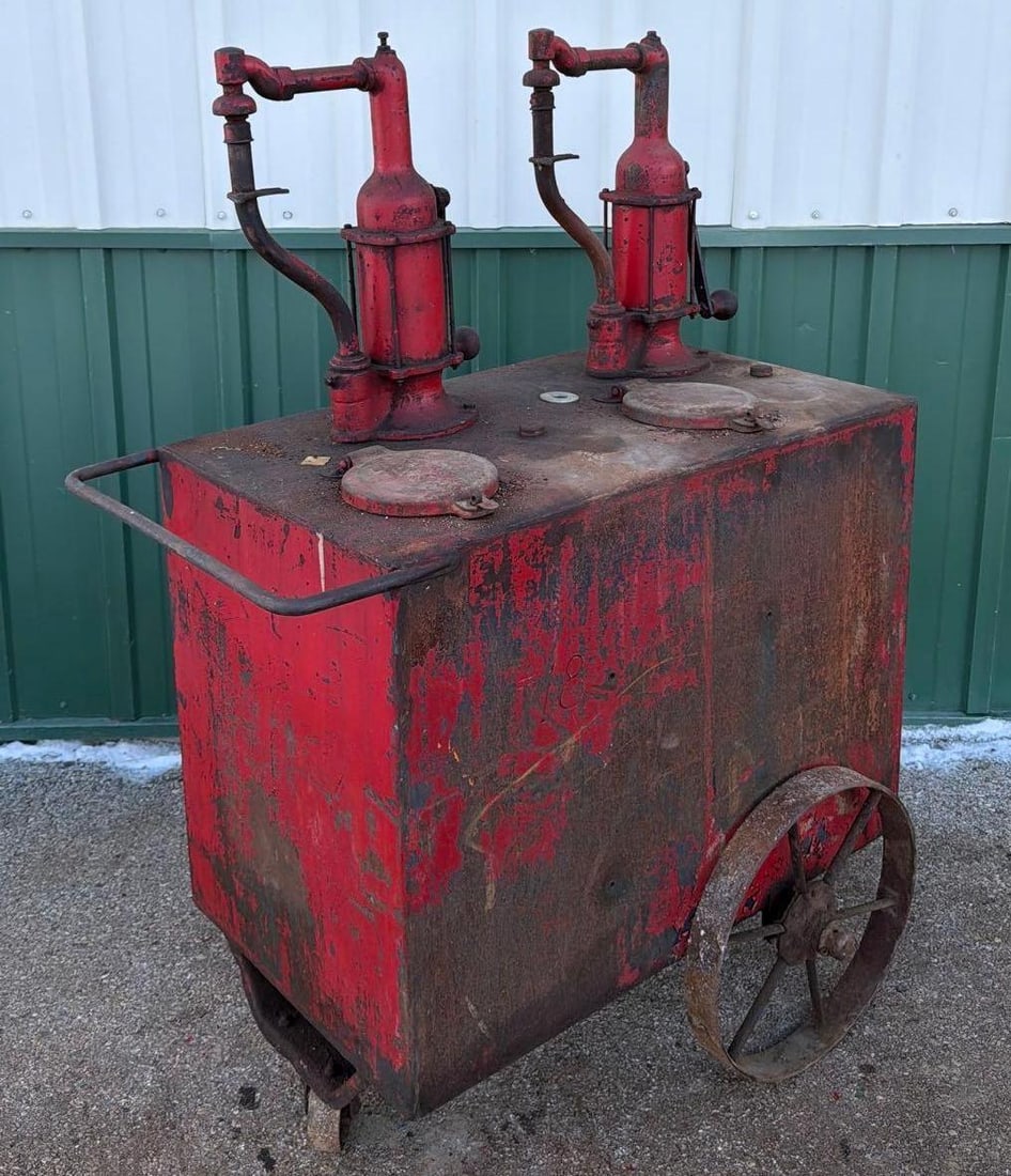 Double Lubster on Small Wheels: 54"T., original condition. This Item must be picked up in Wisconsin