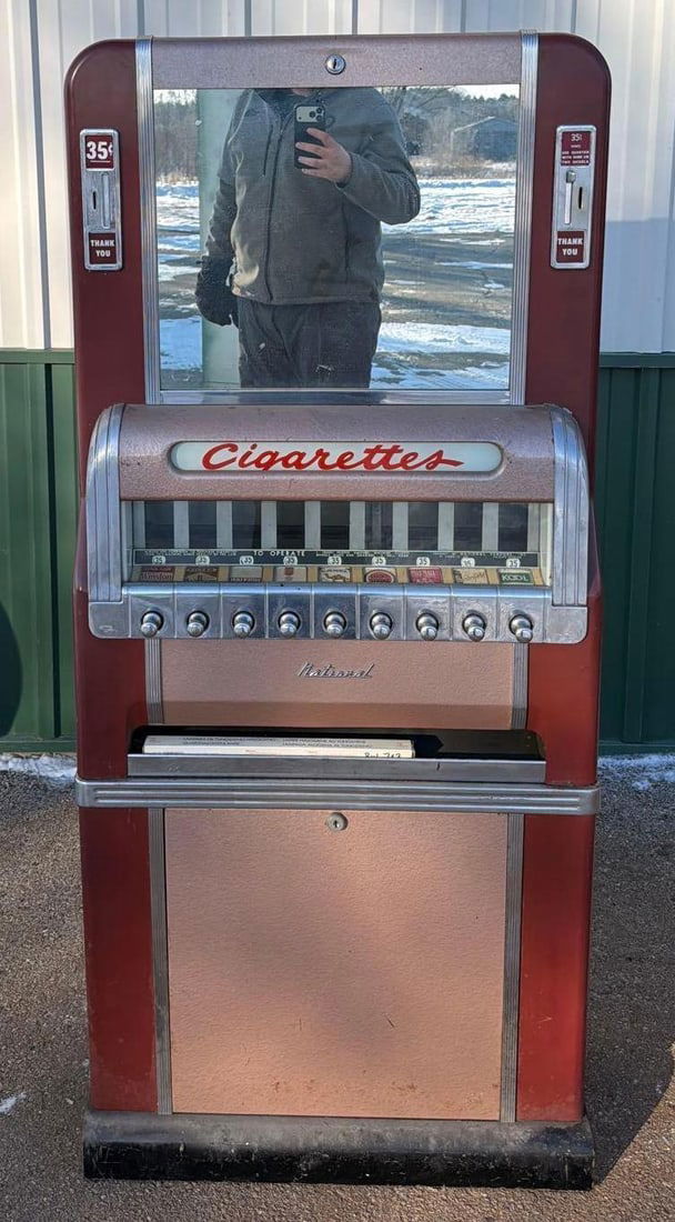 Coin-Operated Cigarette Machine (1 of 7)