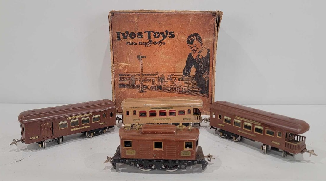 Ives Toys Train Set #691, 2.25 Gauage (1 of 5)