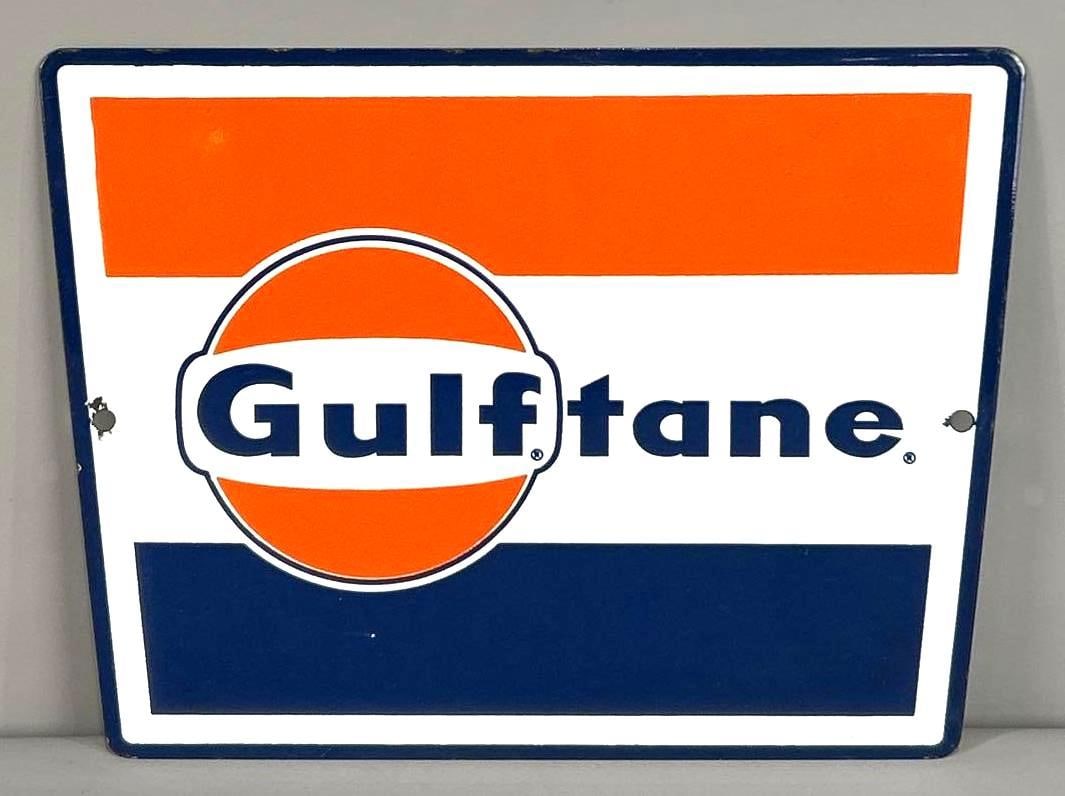 Gulftane Porcelain Pump Plate (1 of 3)