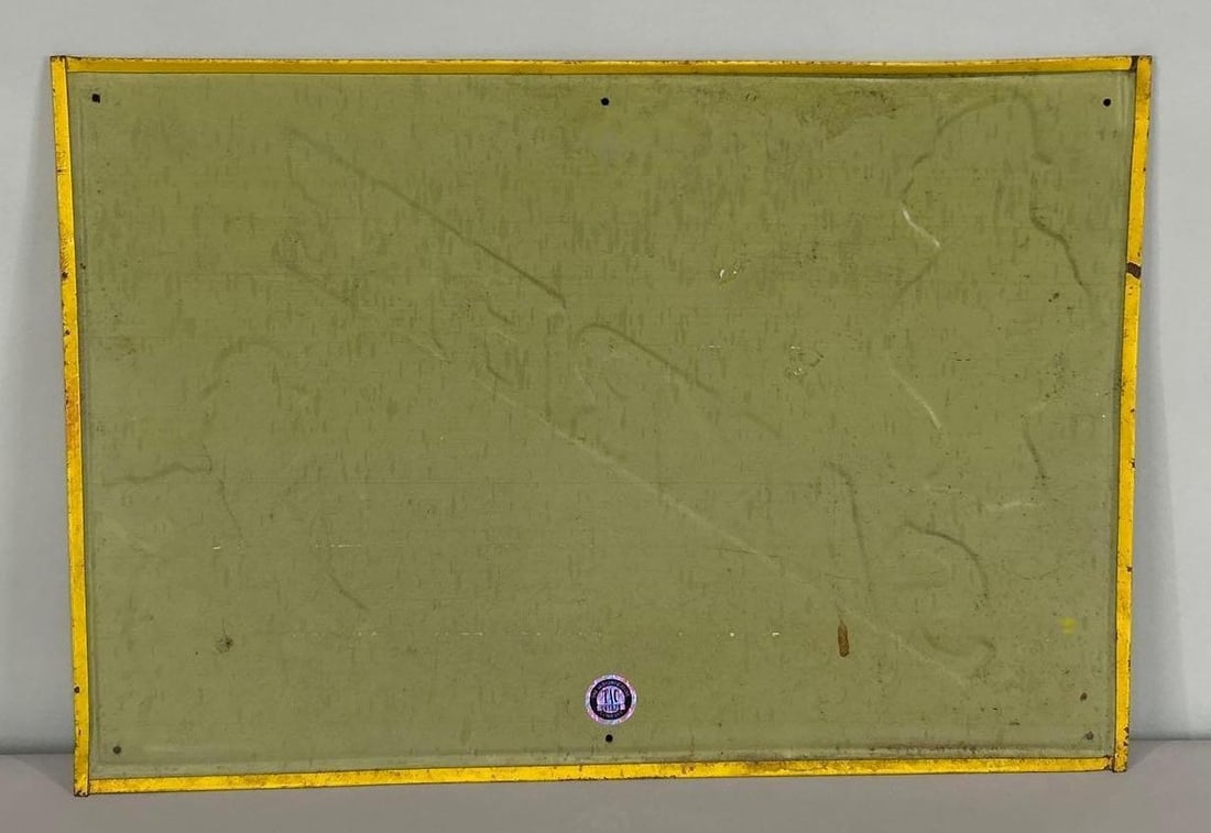 Sakrete Self-Framed Embossed Tin Sign - 4