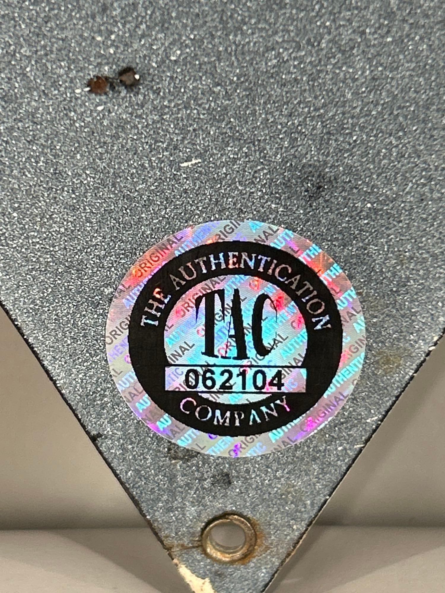 Conoco Porcelain Pump Plate - 3