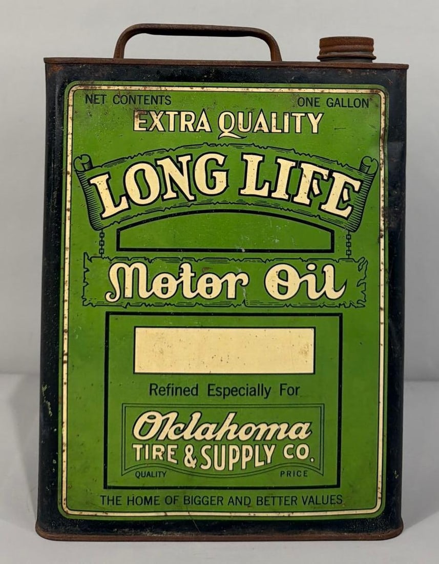 Long Life Motor Oil One Gallon Can (1 of 4)