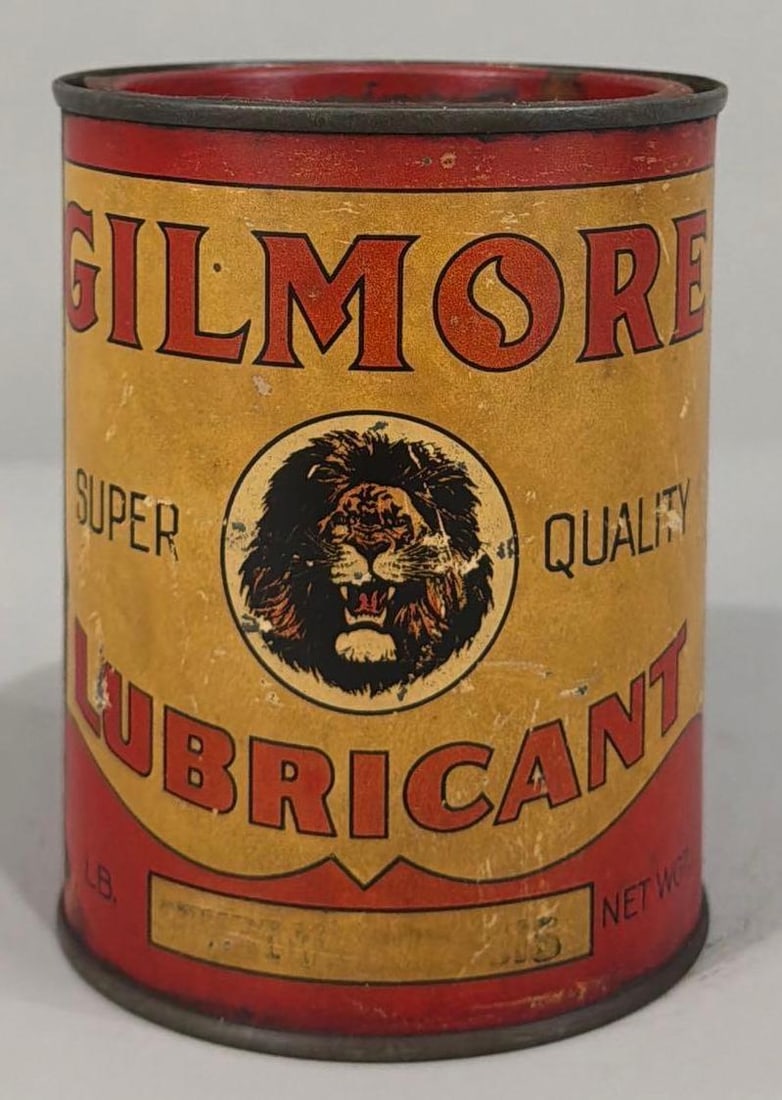 Gilmore Grease One-Pound Metal Can (1 of 3)