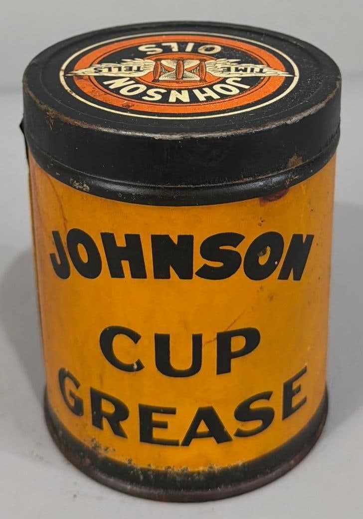 Johnson Grease One Pound Metal Can - 2