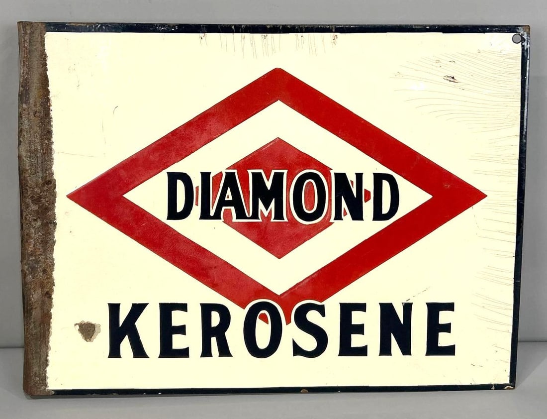 Diamond Kerosene Porcelain Sign (TAC) (1 of 5)