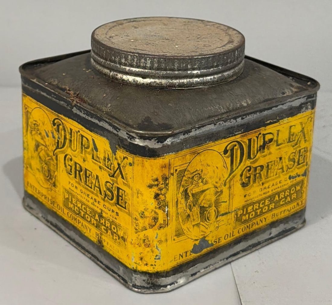 Duplex Grease Three Pound Metal Can - 3