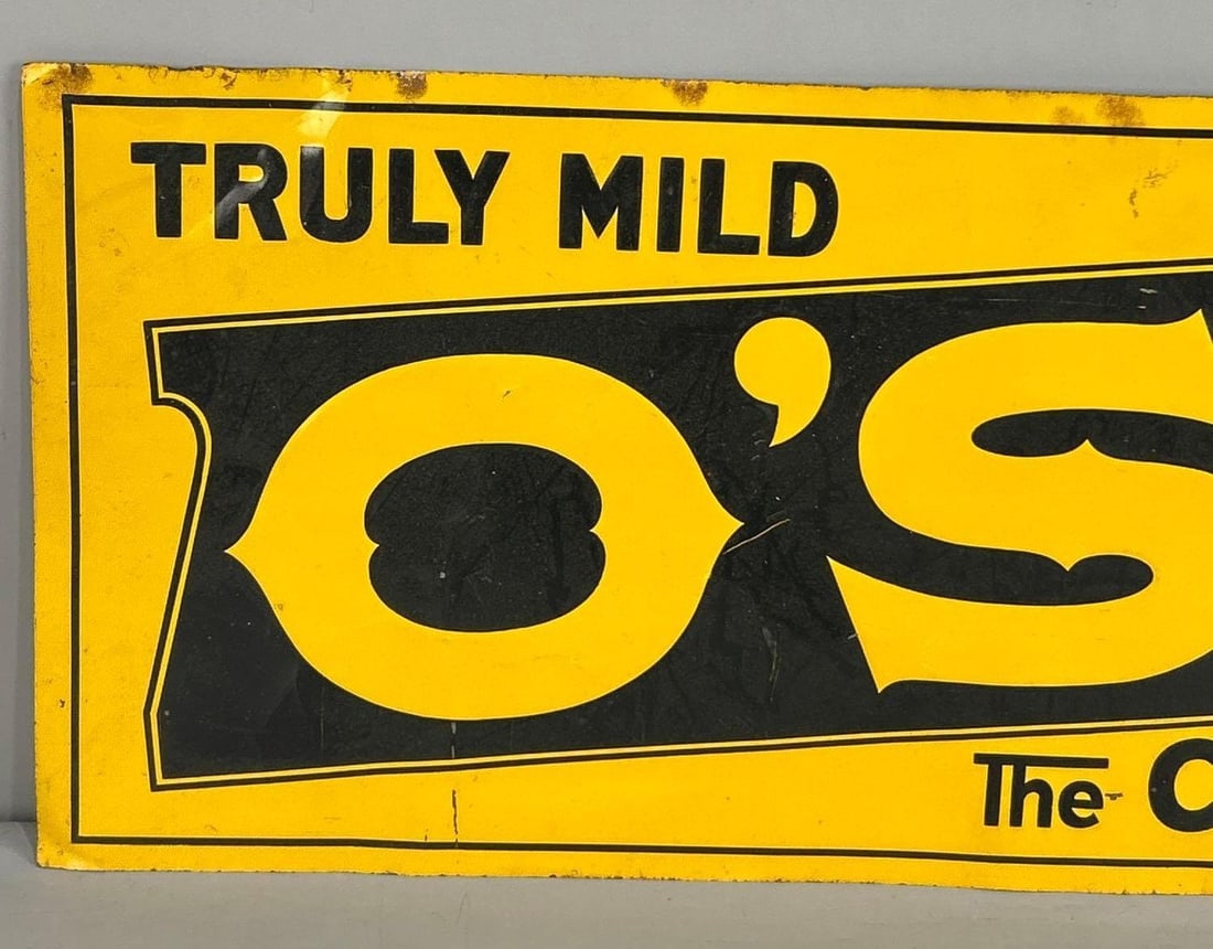 Osani Cigars Embossed Tin Tacker Sign - 2